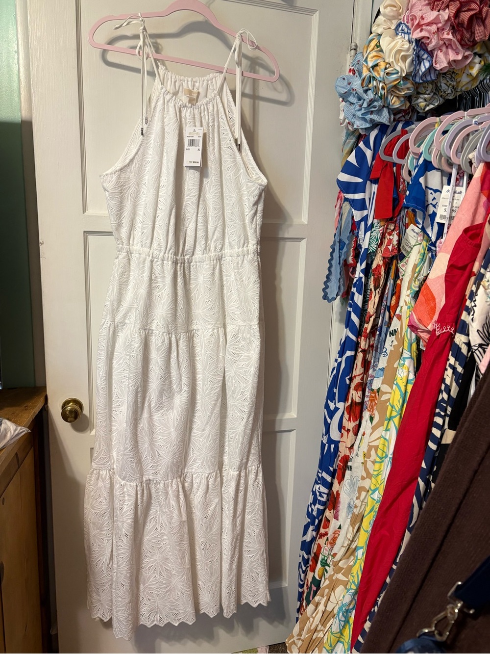 Michael Kors palm maxi dress